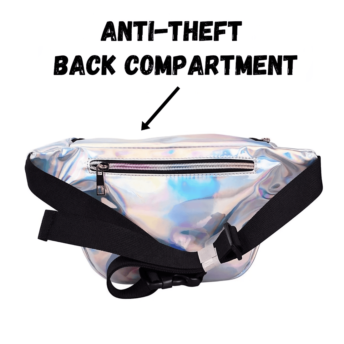 Rave Essentials Co. Anti-Theft LAZR™ Fanny Pack