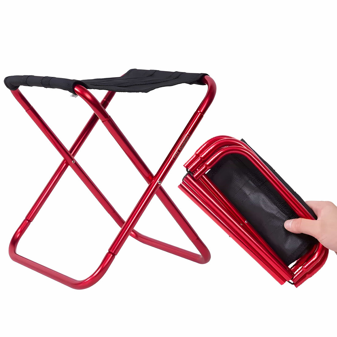 Rave Essentials Co. Red Inforced™ Pocket Portable Rest Chair