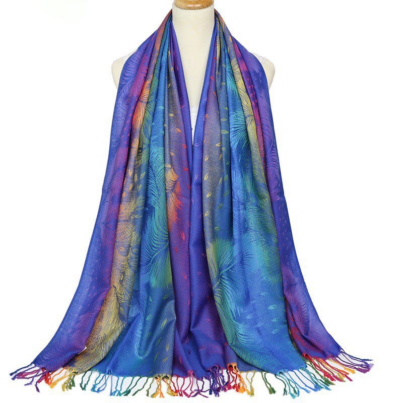 Rave-Essentials Co. Blue / Purple RE® Classic Cashmere Pashmina