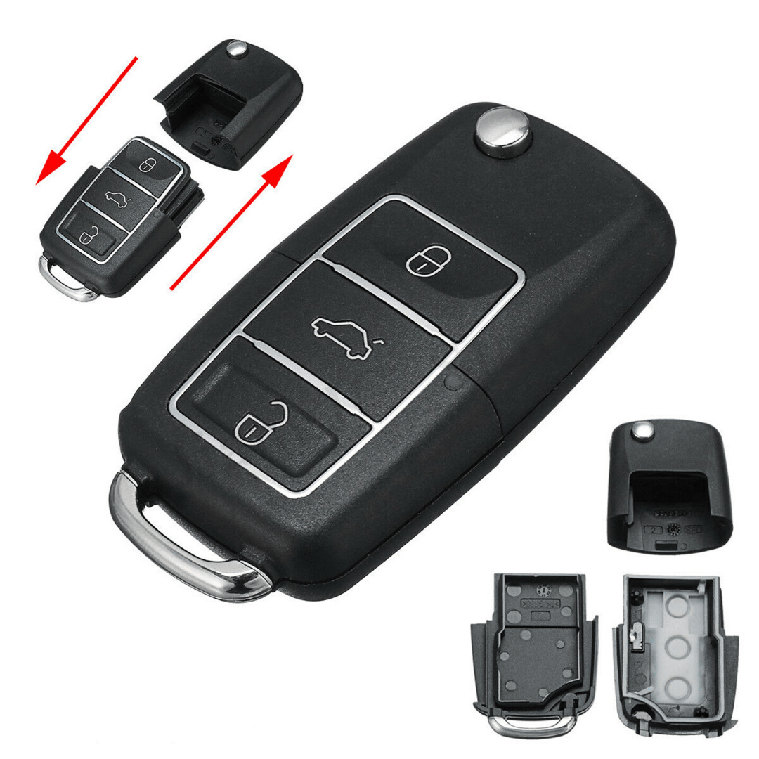 Rave-Essentials Co. Black + Waterproof Sealed Secret Stash Disguised Car Key