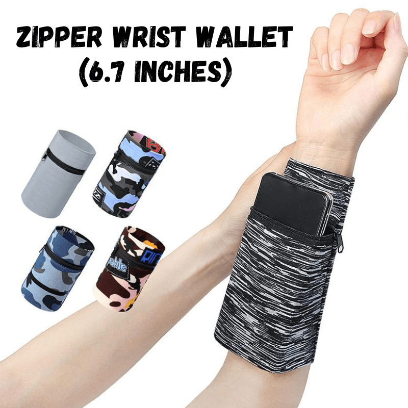 Rave-Essentials Co. Secure Stretchy Wrist Wallet (Regular)