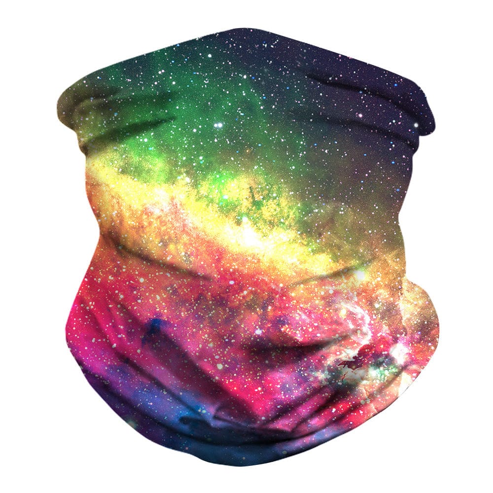 Rave-Essentials Co. Care Rainbow / One size Digital Printing Outdoor Sports Insect Repellent Mask