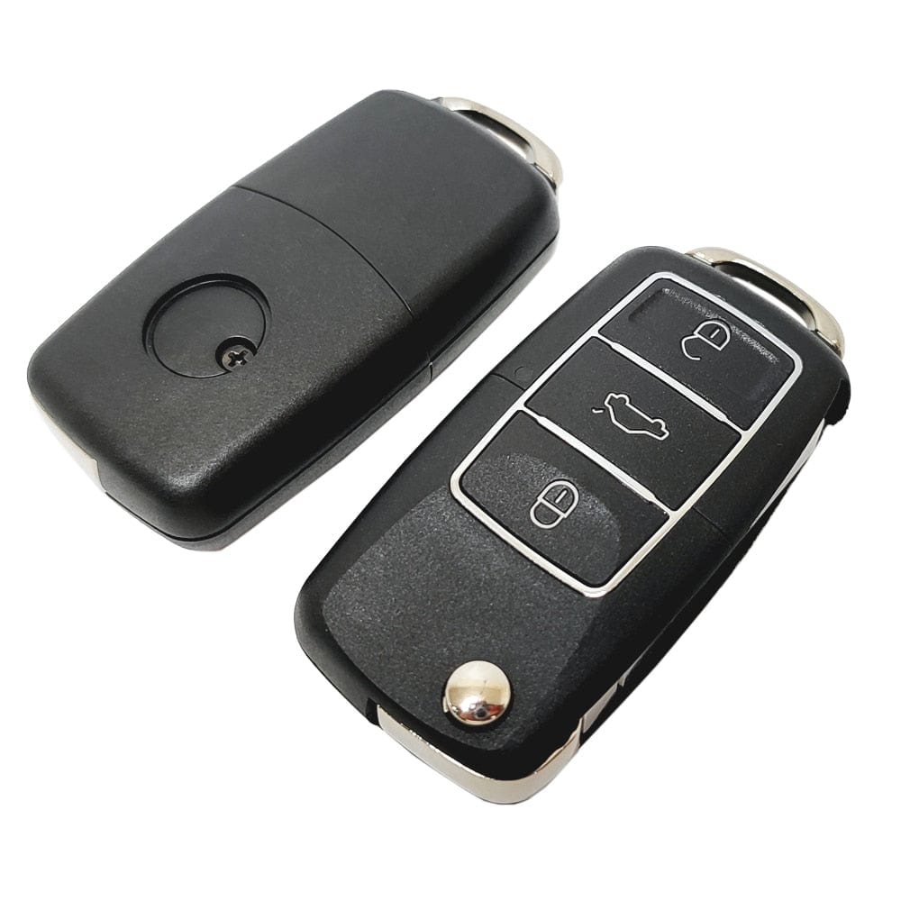 Rave-Essentials Co. Black + Waterproof Rubber Sealed Secret Stash Car Key