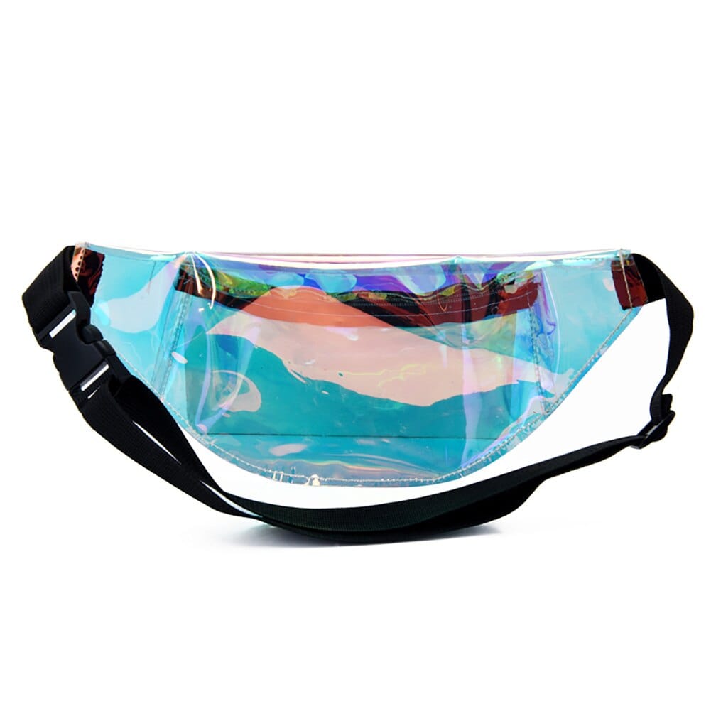 Rave-Essentials Co. Laser Symphony Semi-Transparent HOLO™ Fanny Pack