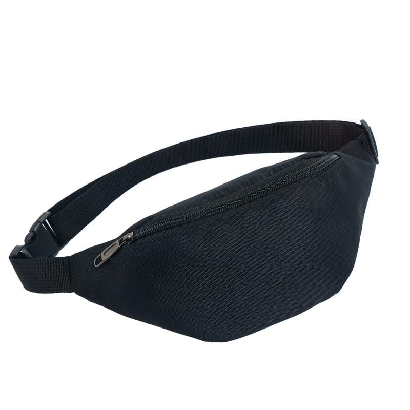 Rave-Essentials Co. Black / 10 Inches Single Pocket Fanny Pack
